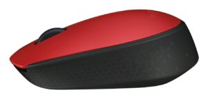 MOUSE USB OPTICAL WRL M171/RED 910-004641 LOGITECH