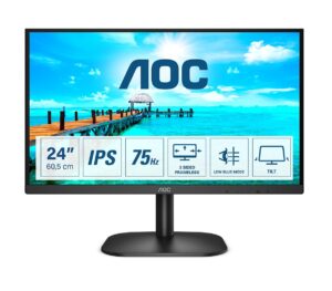 LCD Monitor|AOC|24B2XH/EU|23.8"|Business|Panel IPS|1920x1080|16:9|75Hz|4 ms|Tilt|Colour Black|24B2XH/EU