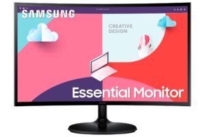 LCD Monitor|SAMSUNG|S24C364EAU|24"|Curved|Panel VA|1920x1080|16:9|75Hz|Matte|4 ms|Tilt|Colour Black|LS24C364EAUXEN