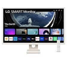 LCD Monitor|LG|27SR50F-W|27"|Smart|Panel IPS|1920x1080|16:9|8 ms|Speakers|Tilt|Colour White|27SR50F-W