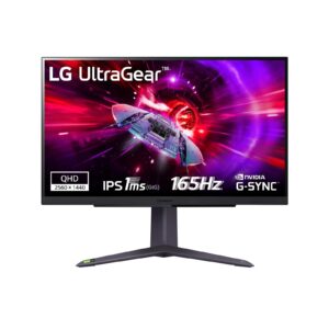 LCD Monitor|LG|27GR75Q-B|27"|Gaming|Panel IPS|2560x1440|16:9|165Hz|Matte|1 ms|Pivot|Height adjustable|Tilt|Colour Black|27GR75Q-B