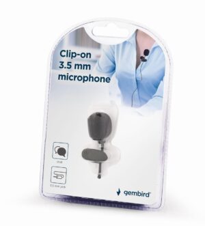 MICROPHONE CLIP-ON/MIC-C-01 GEMBIRD