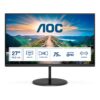 LCD Monitor|AOC|Q27V4EA|27"|Panel IPS|2560x1440|16:9|75Hz|4 ms|Speakers|Tilt|Colour Black|Q27V4EA