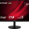 LCD Monitor|VIEWSONIC|VG2709-2K-MHD|27"|Business|Panel IPS|2560x1440|16:9|75 Hz|5 ms|Speakers|Swivel|Pivot|Height adjustable|Tilt|Colour Black|VG2709-2K-MHD