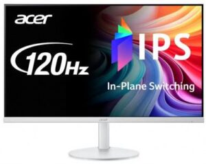 LCD Monitor|ACER|SA273G0WI|27"|Business/Frameless|Tilt|Matte|Panel IPS|1920x1080|16:9|120 Hz|1 ms|Colour White|UM.HS3EE.005