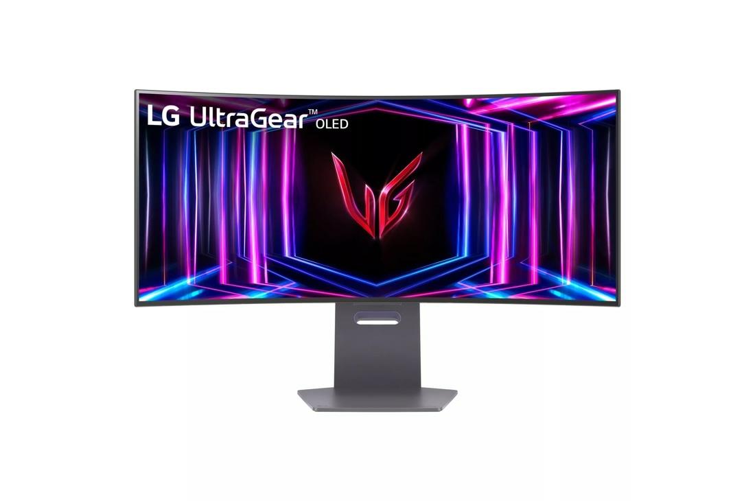 Monitor|LG|34GS95QE-B|34"|Gaming/Curved|Panel OLED|3440x1440|21:9|240Hz|Matte|0.03 ms|Swivel|Height adjustable|Tilt|Colour Black|34GS95QE-B
