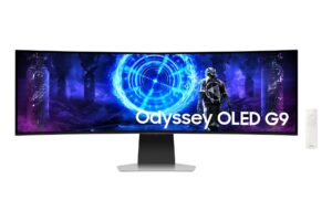 Monitor|SAMSUNG|49"|Gaming/Curved|5120x1440|32:9|0.03 ms|Speakers|Height adjustable|Tilt|Colour Silver|LS49DG950SUXEN