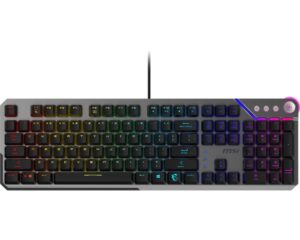 KEYBOARD GAMING BLACK US/STRIKE 600 SILENT MSI