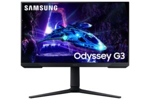 LCD Monitor|SAMSUNG|24"|Gaming|Panel VA|1920x1080|16:9|180Hz|1 ms|Swivel|Pivot|Height adjustable|Tilt|Colour Black|LS24DG302EUXEN